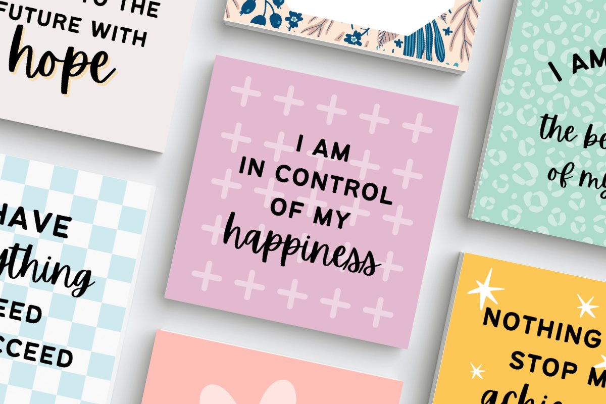 Positive affirmations create powerful change?>