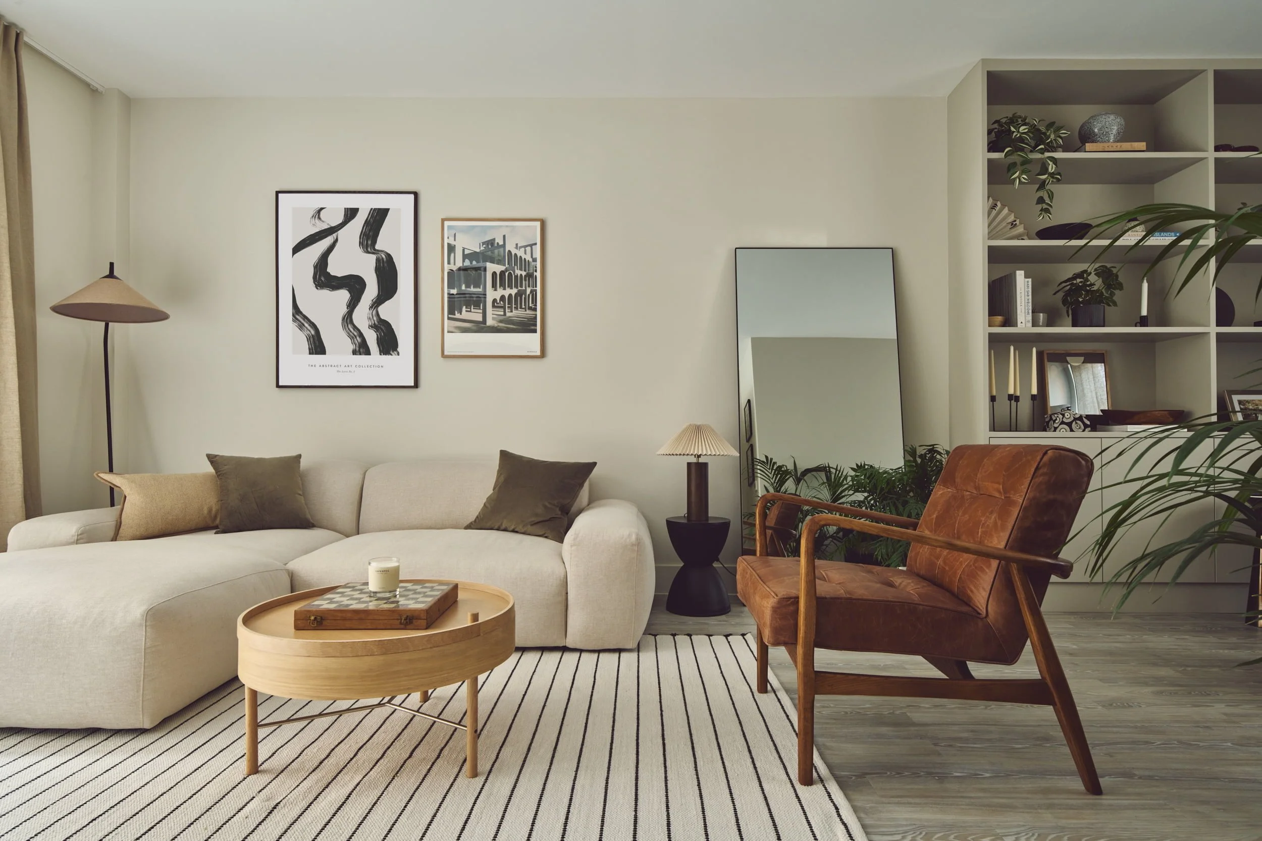 Living with less brings peace of mind?>